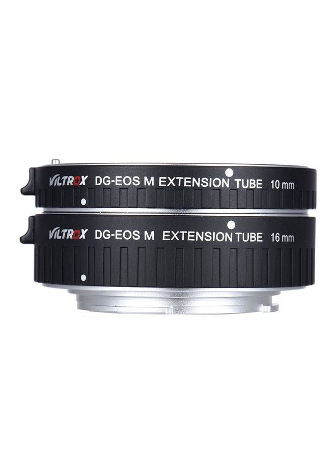 VILTROX DG-EOS M Automatic Extension Tube Black/Silver - Image 5