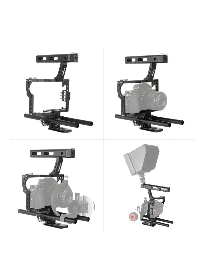 Video Cage Kit For Sony A7II/A7RII/A7SII Black - v1557305422/N24649223A_7