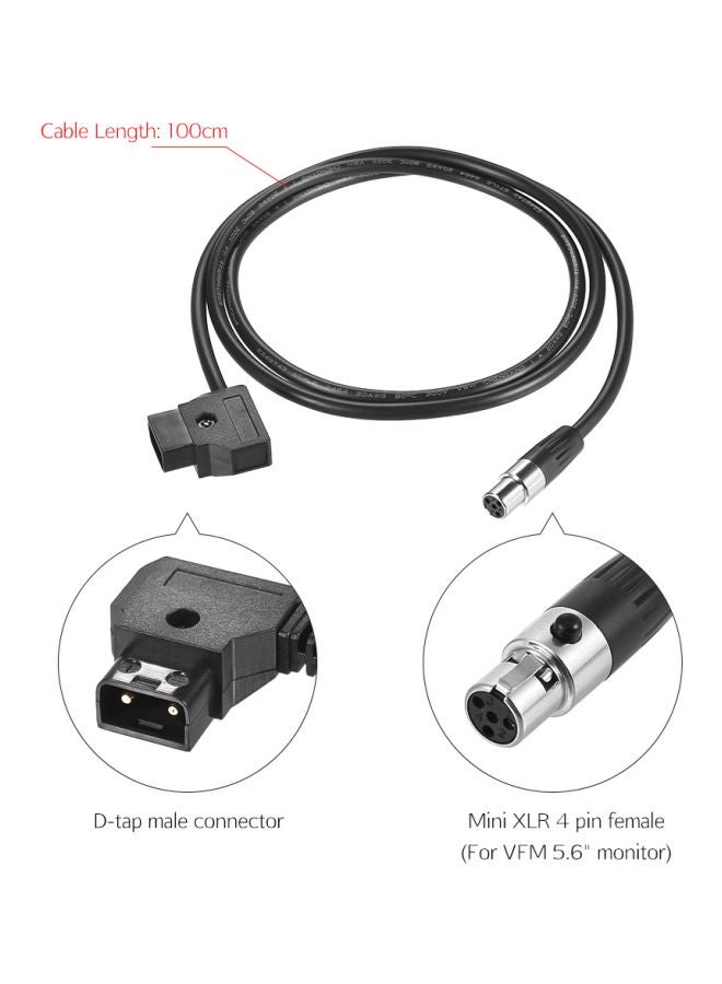 ANDOER 4-Pin Cable Cord Black - Image 5