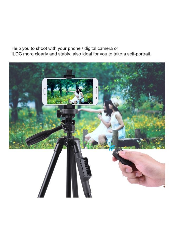 5208 Portable Wireless Remote Control Tripod Black - Image 4
