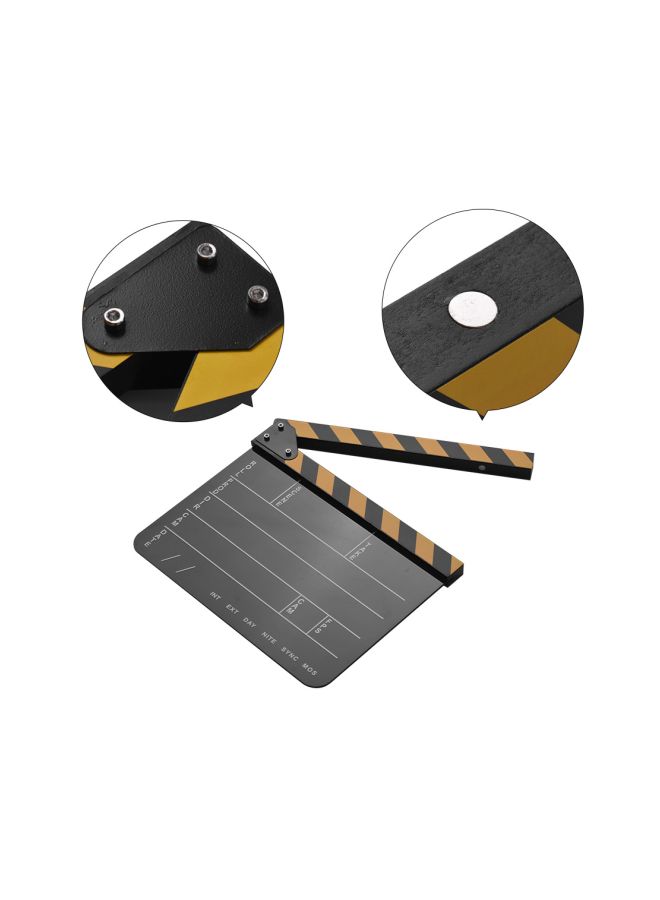 Generic - Cut Scene Clapper Board Slate With Marker Pen Multicolour - Image 1