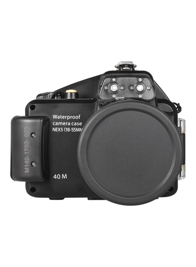 MEIKON Waterproof Case Cover For Canon G7X Mark II Black  - Image 1