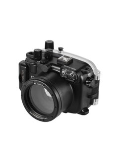 MEIKON Waterproof Case Cover For Canon G7X Mark II Black  - Image 2