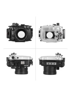 MEIKON Waterproof Case Cover For Canon G7X Mark II Black  - Image 4