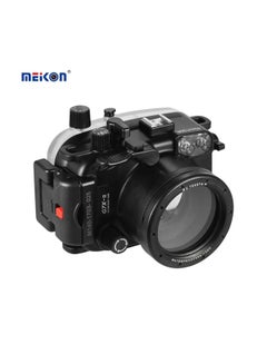 MEIKON Waterproof Case Cover For Canon G7X Mark II Black  - Image 3