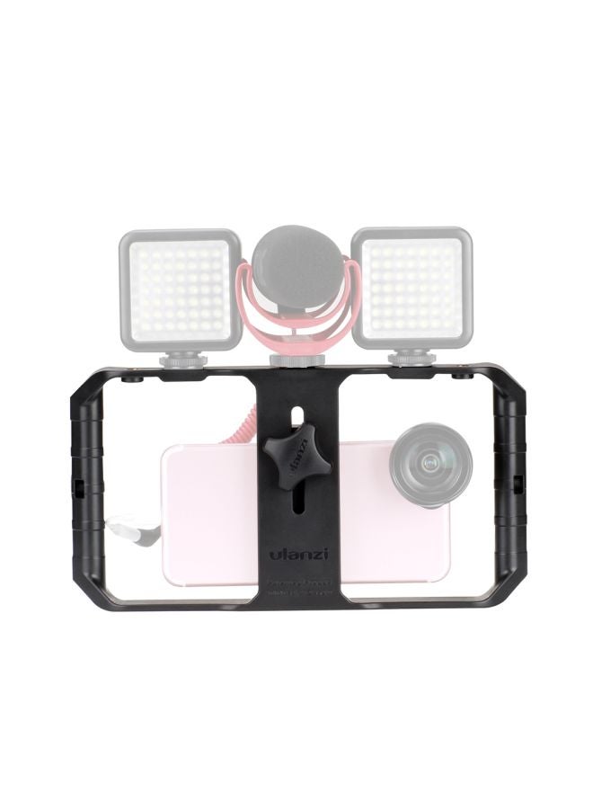 Ulanzi - U-Rig Pro 3 Shoe Smartphone Stabilizer Bracket Black/Red - Image 1
