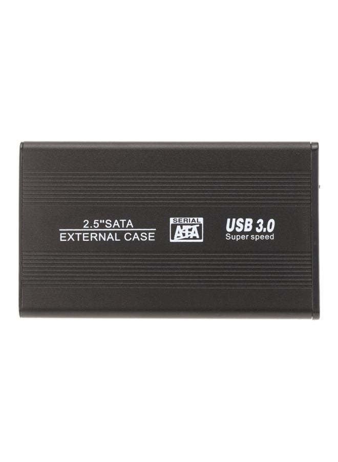Generic - USB 3.0 HDD SSD SATA External Hard Drive Disk Box Black - Image 1