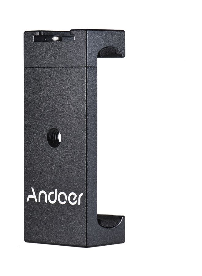 ANDOER Selfie Stick Adapter Bracket Holder Clip Black - Image 3