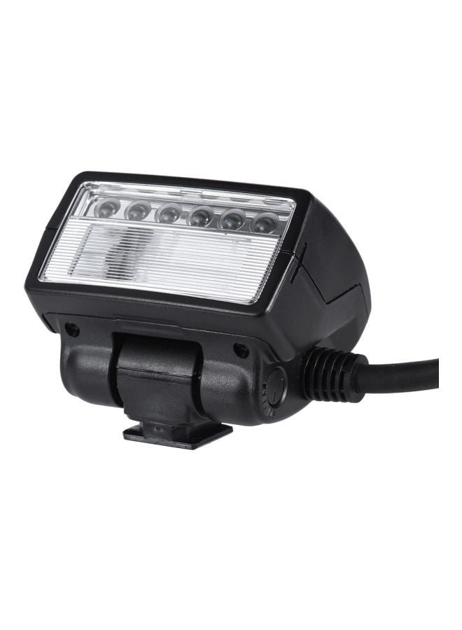 Macro Flash Speedlite With 2 Flash Heads Black