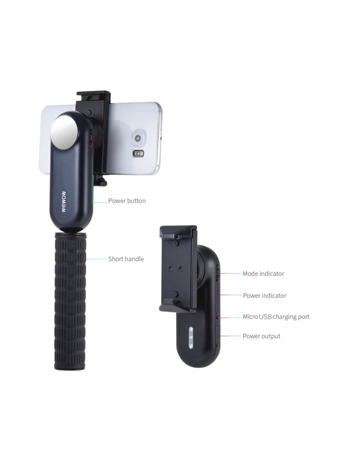 Wewow - 1-Axis Handheld Stabilizing Gimbal Black - Image 1