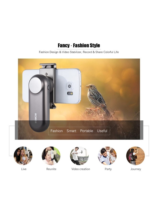Wewow - 1-Axis Handheld Stabilizing Gimbal Black - Image 1