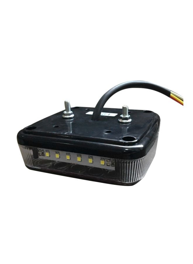 مؤشر ضوء إيقاف خلفي من 26 مصباح LED من قطعتين - Image 2