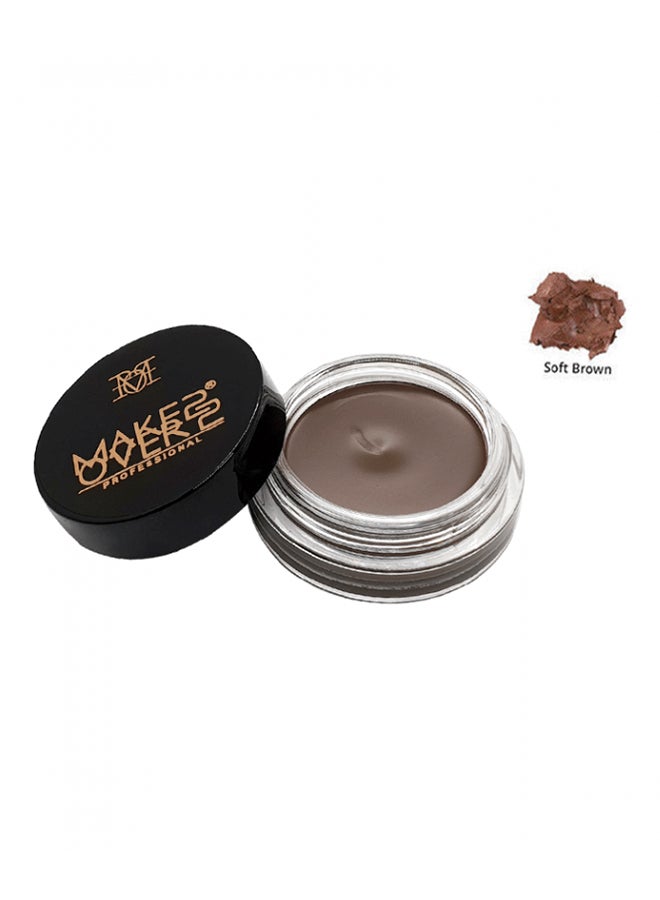 ميك اوفر22 كريم للحواجب بني ناعم