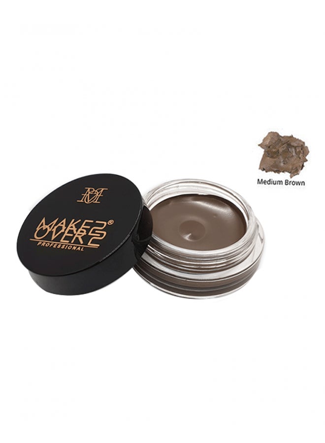 MAKE OVER 22 Eyebrow Cream Medium Brown 