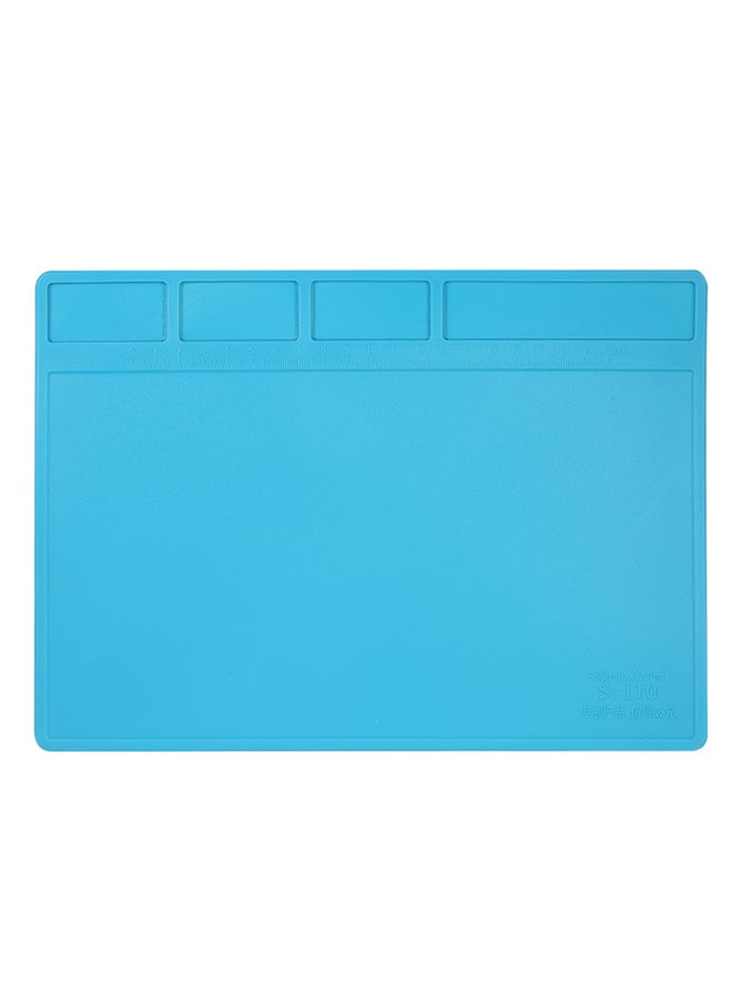 Heat Insulation Silicone Pad Blue - Image 3