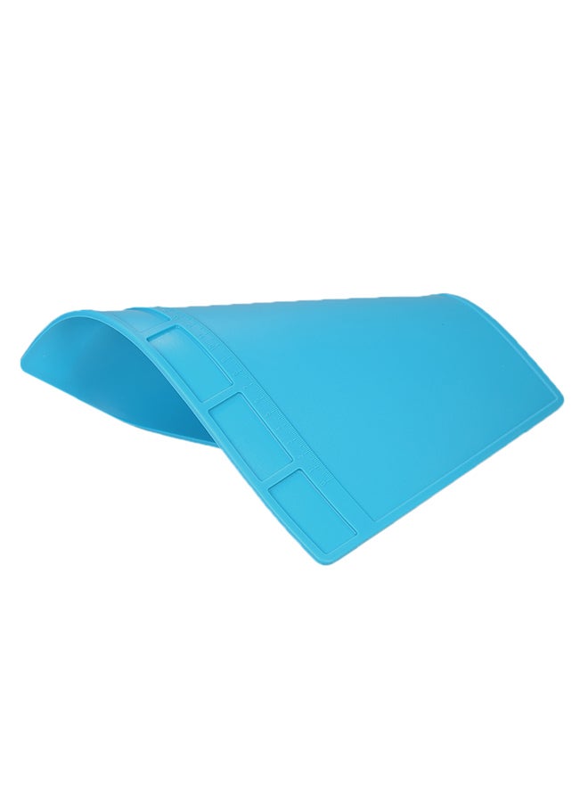Heat Insulation Silicone Pad Blue - Image 4