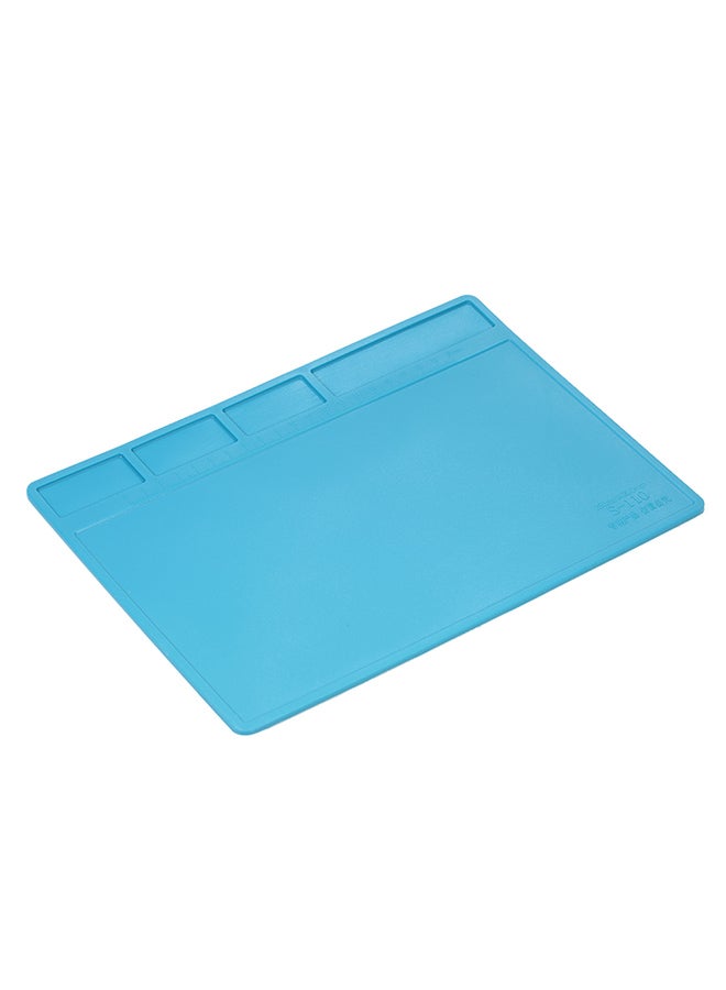 Heat Insulation Silicone Pad Blue - Image 1