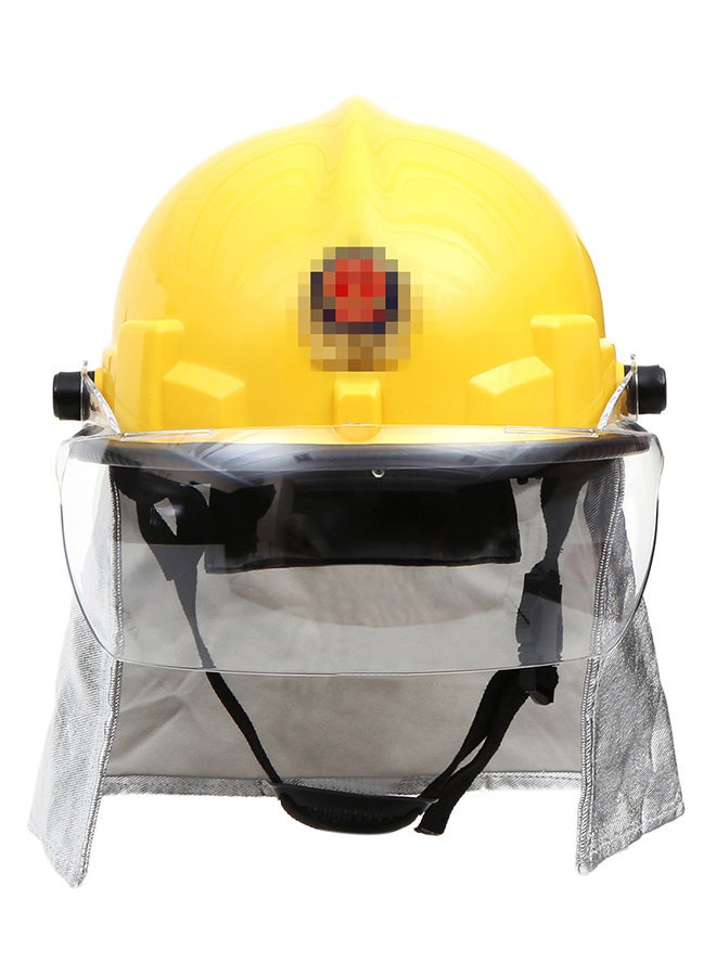 Fire Proof Fireman Safety Helmet Yellow - Image 1