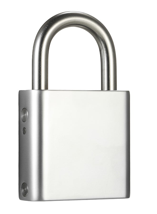 App Unlock Anti-Theft Keyless Lock Silver  - Image 1