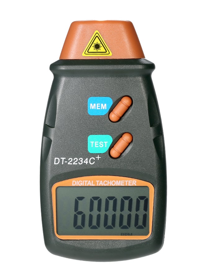 Generic Handheld Digital Photo Tachometer Laser Black  - Image 2
