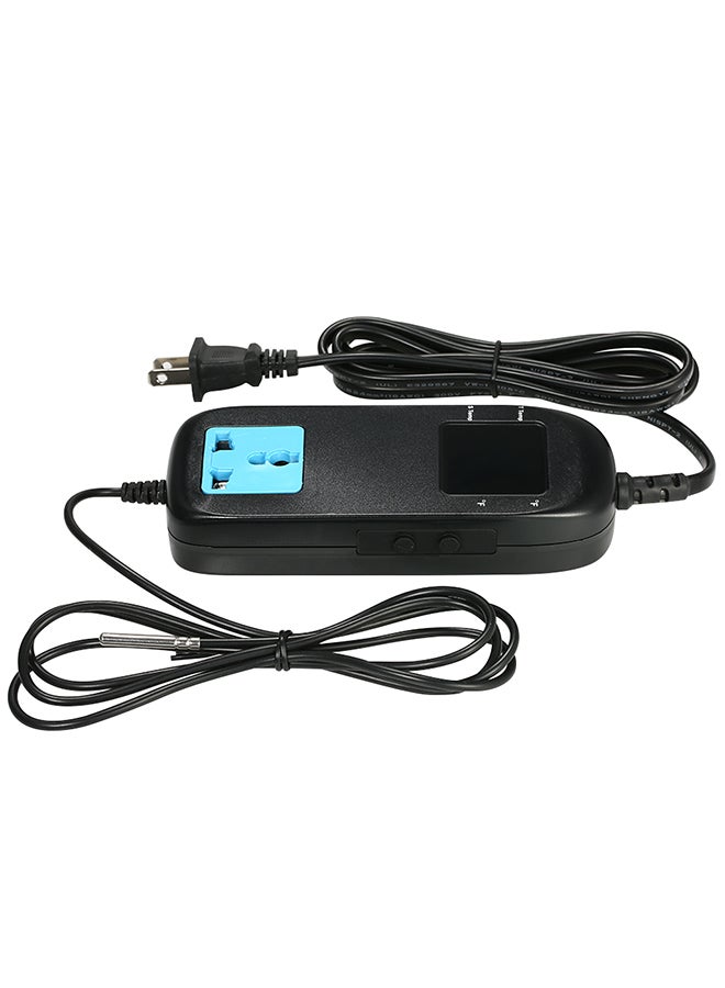 LED Digital Display Temperature Controller Black - Image 1