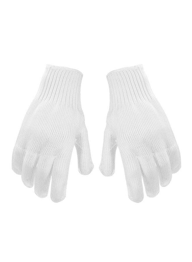 Anti-Cutting Hand Safety Glove White 0.114kg