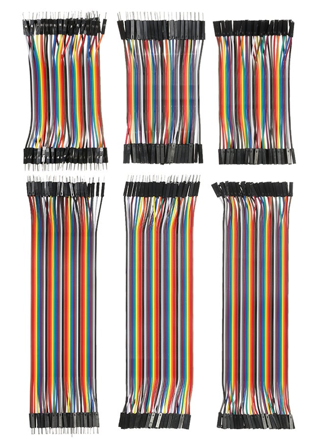 Generic 240-Piece Breadboard Jumper Wire Cable Kit Multicolour  - Image 2