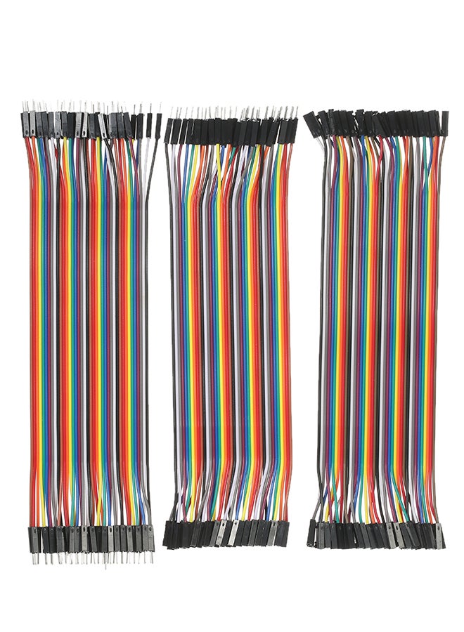 Generic 240-Piece Breadboard Jumper Wire Cable Kit Multicolour  - Image 1