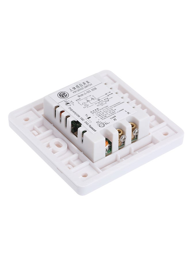 Generic - Wall Mounted Automatic Infrared Motion Sensor White - Image 1