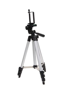 Generic Flexible Portable Aluminum Camera Camcorder Tripod Stand Black/Silver  - Image 1