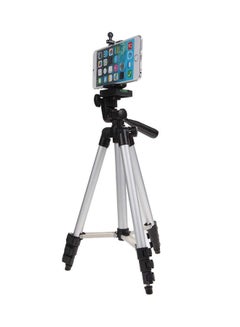 Generic Flexible Portable Aluminum Camera Camcorder Tripod Stand Black/Silver  - Image 2