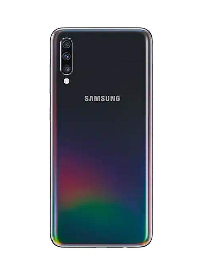 Samsung - Galaxy A70 Dual SIM Black 128GB 8GB RAM 4G LTE - Image 1