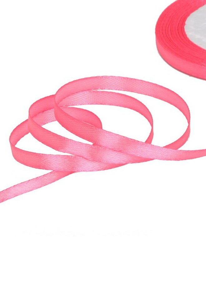 آي تيلكر شريط من الساتان لديكور الحفلات وردي