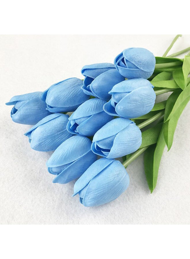آي تيلكر أزهار توليب اصطناعية لديكور المنزل أزرق 34Ø³Ù†ØªÙŠÙ…ØªØ±