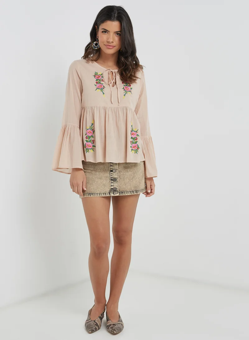 GLAMOROUS Top Nude