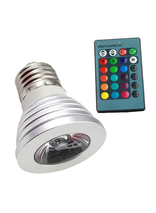 EHOME RGB LED Spotlight Bulb Multicolour 9.4x8.9x6.1centimeter 
