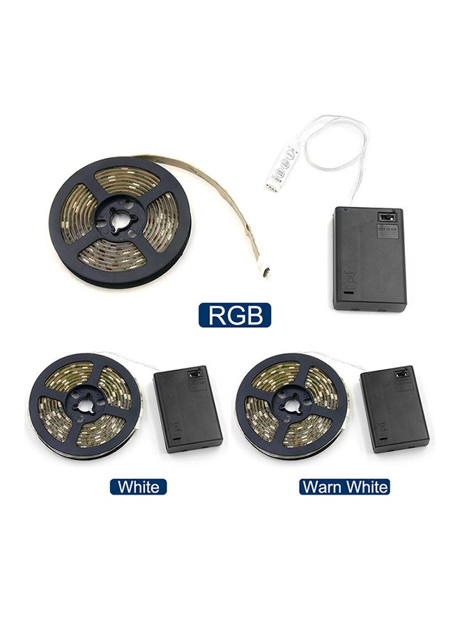 إيهوم شريط ضوء LED يعمل بالبطارية مع صندوق