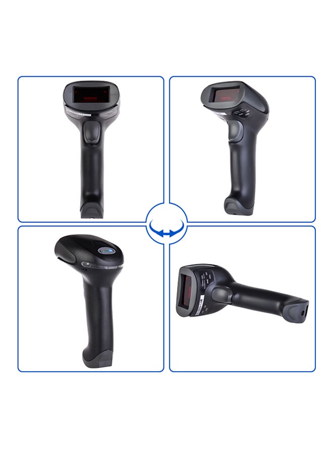 Generic Handheld Barcode Scanner Black  - Image 4