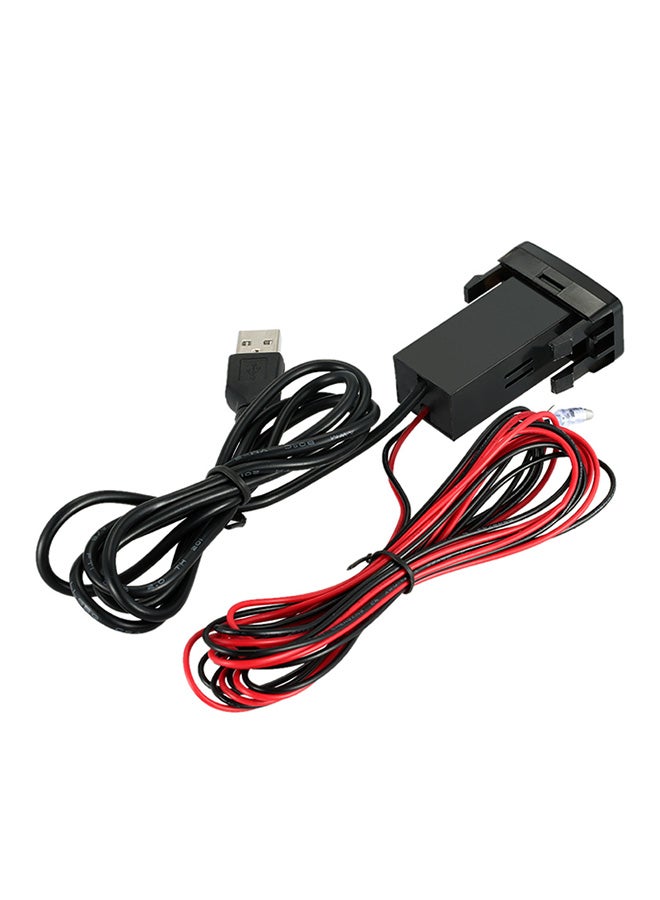 Generic 5V 2.1A USB Interface Socket Charger Plus USB Socket  - Image 2