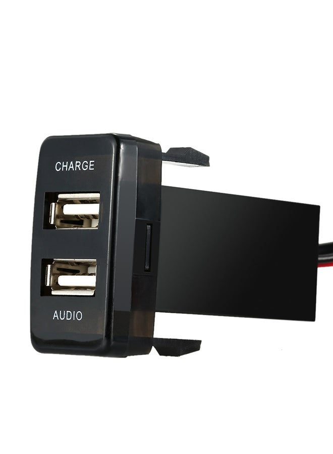 Generic 5V 2.1A USB Interface Socket Charger Plus USB Socket  - Image 3