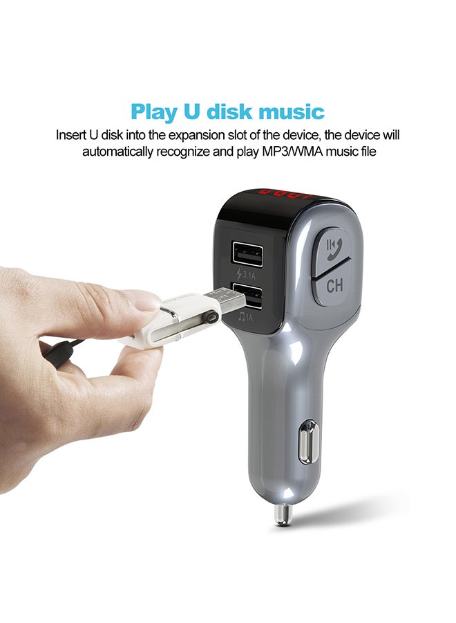 Wireless FM Transmitter USB Charger A01 Bluetooth5.0 Version Car Kit