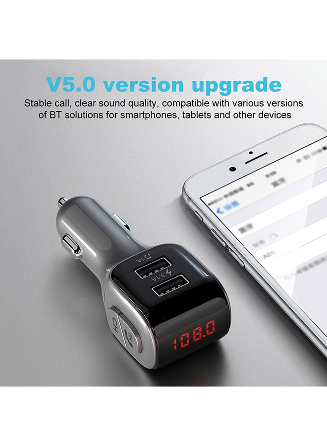 Wireless FM Transmitter USB Charger A01 Bluetooth5.0 Version Car Kit
