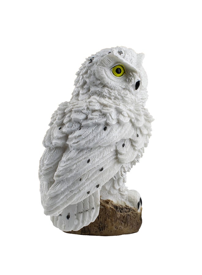 2V 0.07W Owl Design LED Lawn Lamp White 0.4kg - Image 1