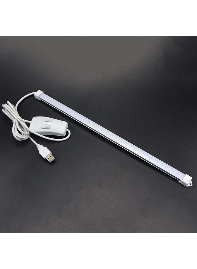 شريط إضاءة متين بمنفذ USB بإضاءة LED بثلاث ألوان متغيرة أبيض 0.11كيلوجرام  - Image 2