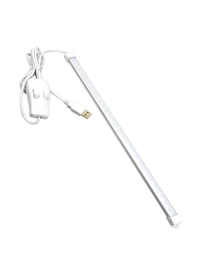 شريط إضاءة متين بمنفذ USB بإضاءة LED بثلاث ألوان متغيرة أبيض 0.11كيلوجرام  - Image 1