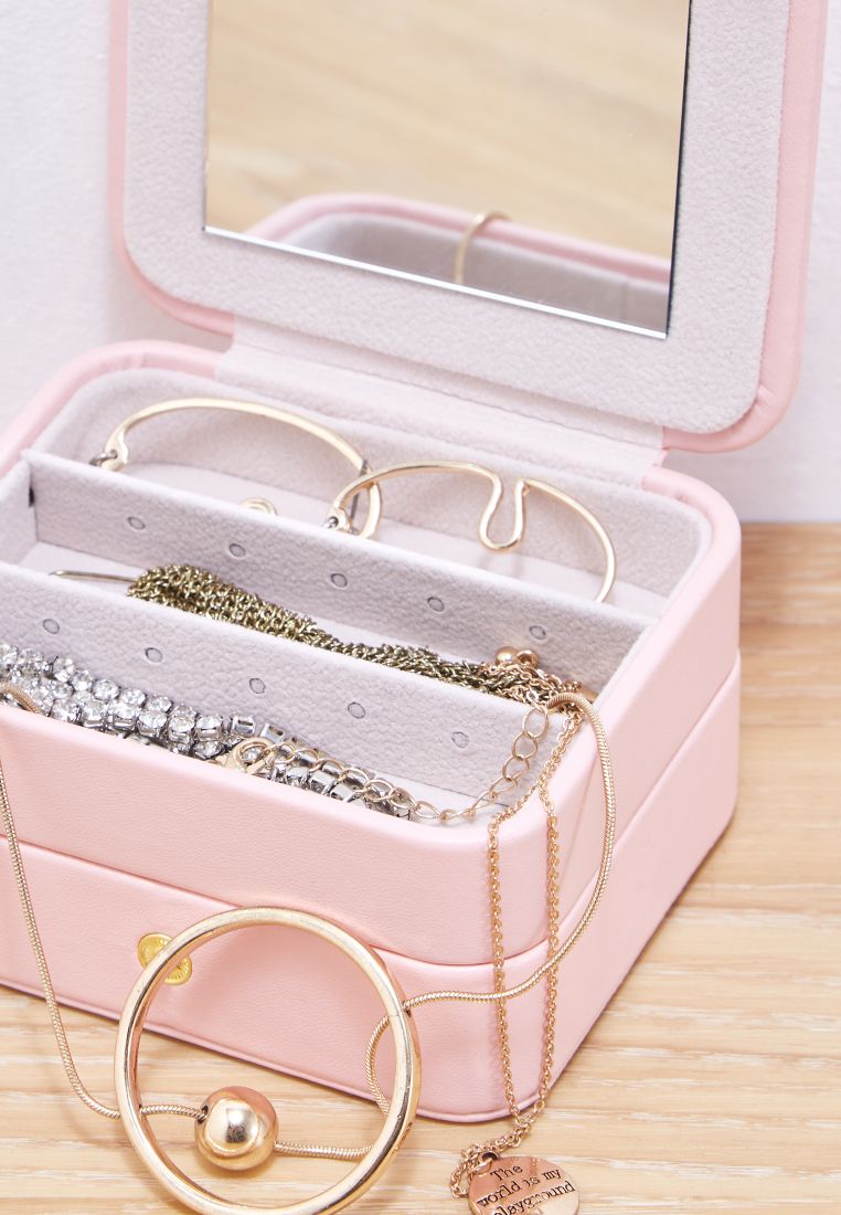 اورورا صندوق للمجوهرات بحجم مناسب للاستخدام أثناء التنقل - Image 3