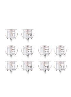 Generic 10 Piece LED Deck Lights 6W White 28.0 X 15.5 X 6.0cm  - Image 1