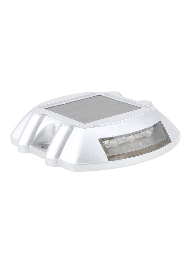 Solar Powered Lighting Sense LED Road Stud Lamp White 11.5 X 10 X 3centimeter - Image 1