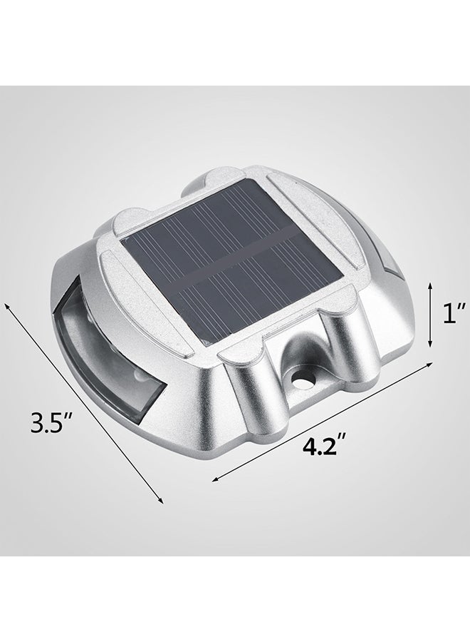 Solar Powered Lighting Sense LED Road Stud Lamp White 11.5 X 10 X 3centimeter - Image 2