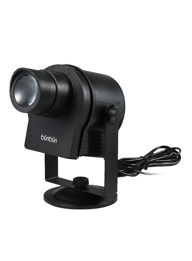 LED Projector Light With 6 Pattern Slide Landscape Spotlight Lighting Black 26.5 X 18 X 13cm  - Image 1